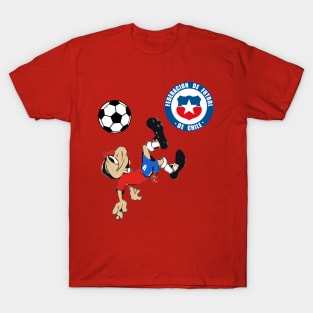 Condorito with Chile Color T-Shirt T-Shirt